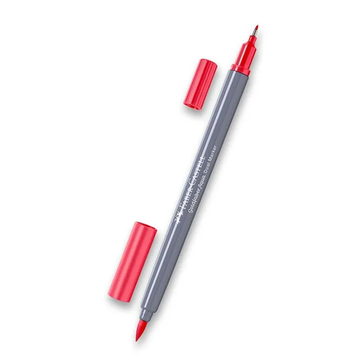 Termék főképe Popisovač Faber-Castell Goldfaber Aqua Dual Marker brilantní červená, 122