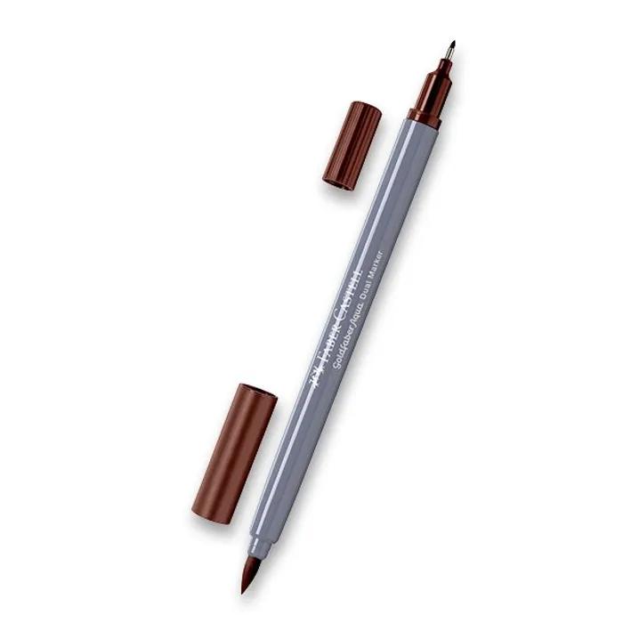 Termék főképe Popisovač Faber-Castell Goldfaber Aqua Dual Marker hnědá, 283