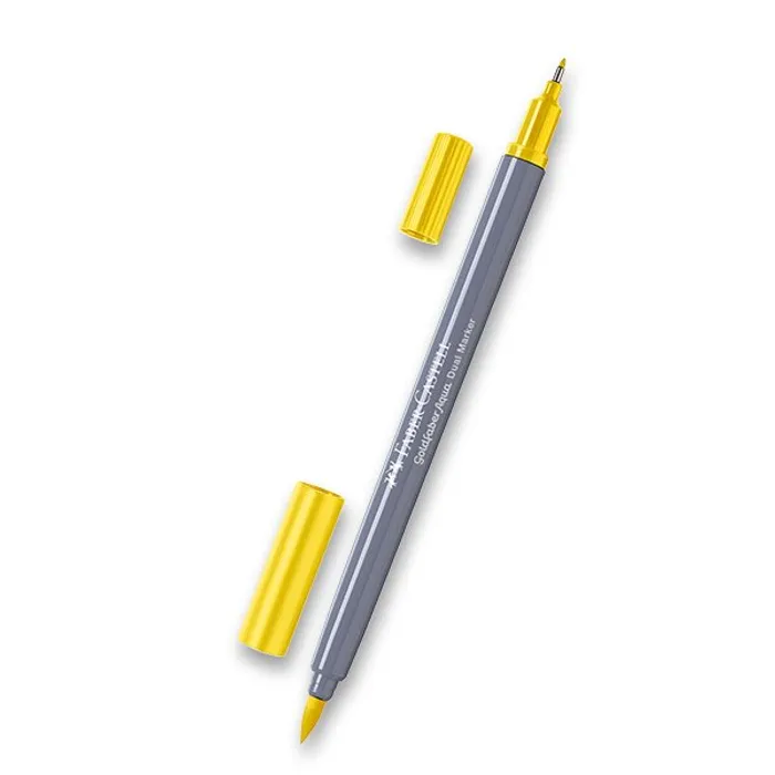 Termék főképe Popisovač Faber-Castell Goldfaber Aqua Dual Marker kadmiově žlutá, 107
