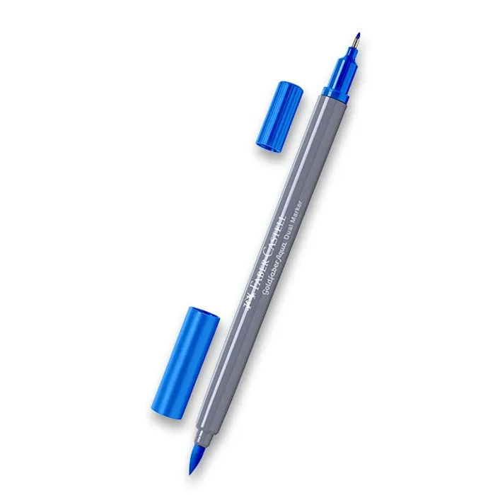 Termék főképe Popisovač Faber-Castell Goldfaber Aqua Dual Marker modrá, 110