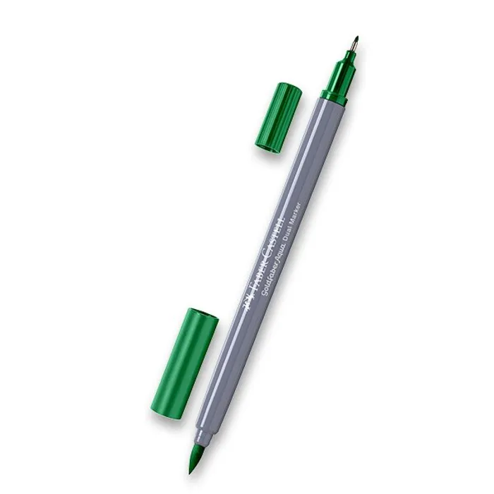 Termék főképe Popisovač Faber-Castell Goldfaber Aqua Dual Marker smarag. zelená, 163