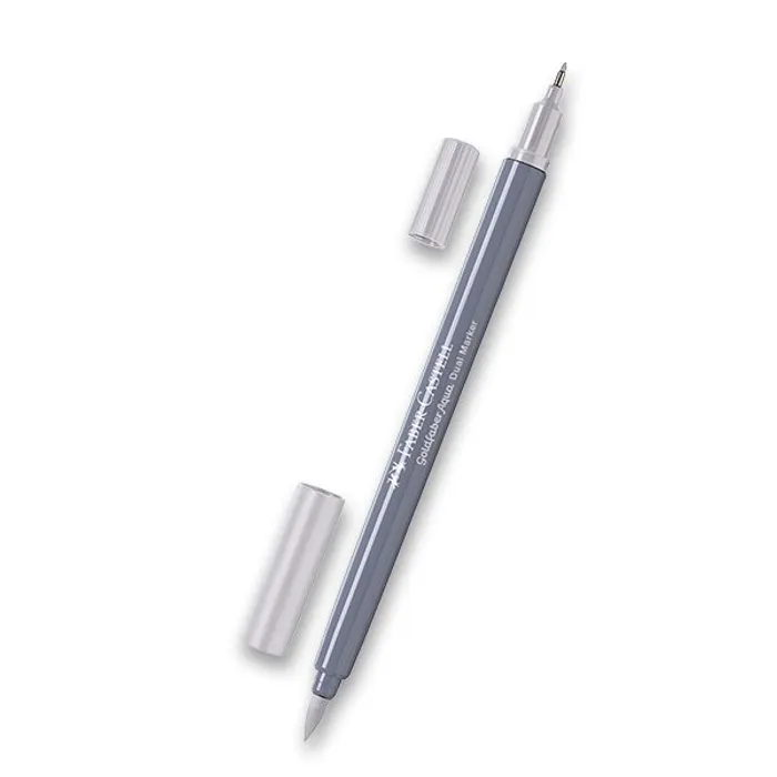 Termék főképe Popisovač Faber-Castell Goldfaber Aqua Dual Marker sv. šedá, 277