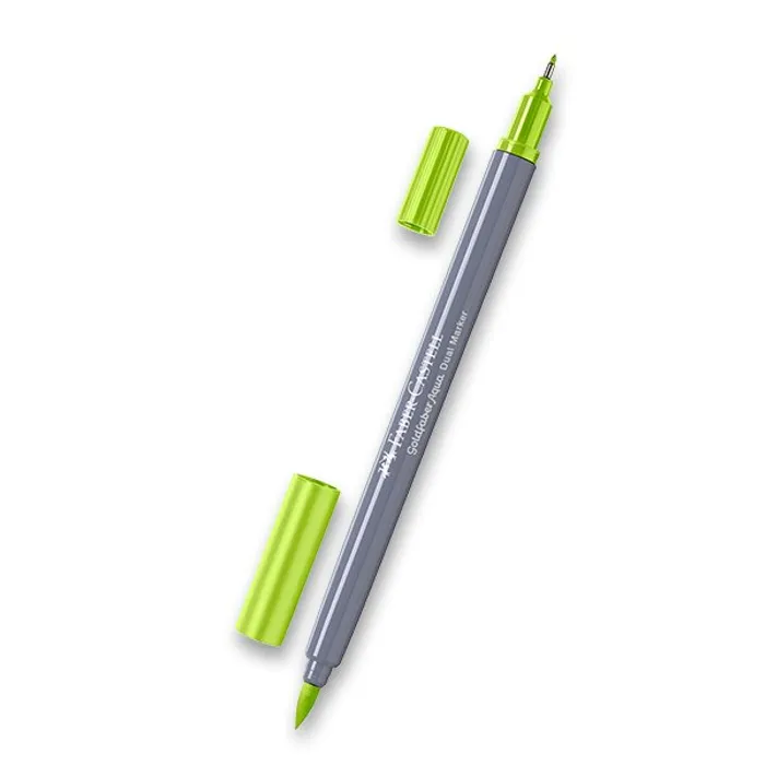Termék főképe Popisovač Faber-Castell Goldfaber Aqua Dual Marker sv. zelená, 171
