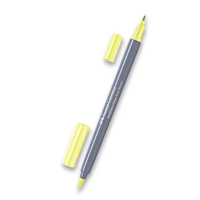 Termék főképe Popisovač Faber-Castell Goldfaber Aqua Dual Marker sv. žlutá, 104