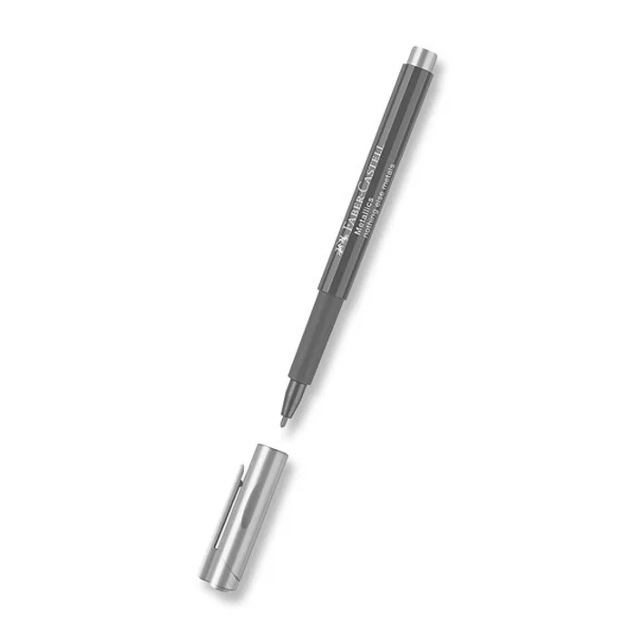Termék főképe Popisovač Faber-Castell Metallics stříbrná