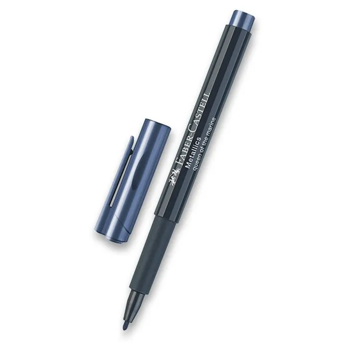 Termék főképe Popisovač Faber-Castell Metallics tmavě modrá
