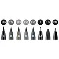 Következő termékkép Faber-Castell Pitt Artist Black&Grey toll 8 db-os készlet, különböző tollhegyekkel, fekete és szürke