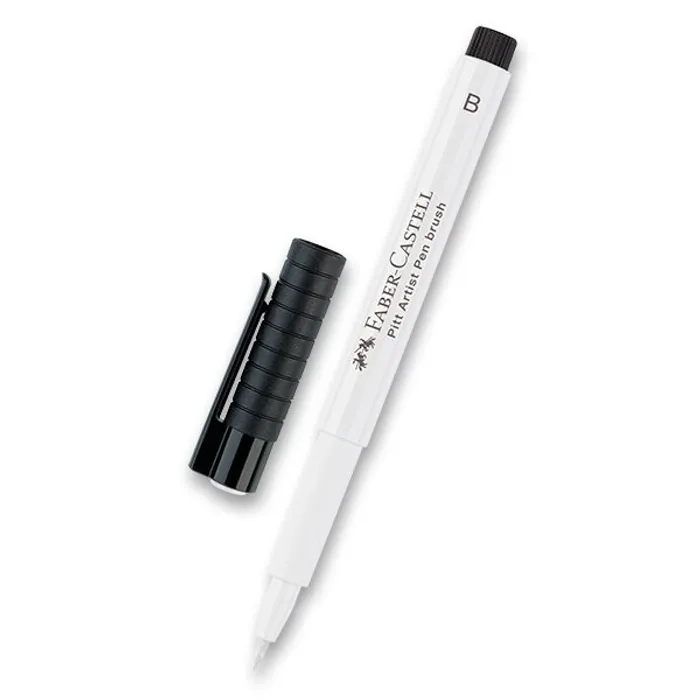 Termék főképe Popisovač Faber-Castell Pitt Artist Pen Brush -bílý 101