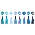 Következő termékkép Faber-Castell Pitt Artist Pen Brush Blues készlet, 8 darab, B hegy