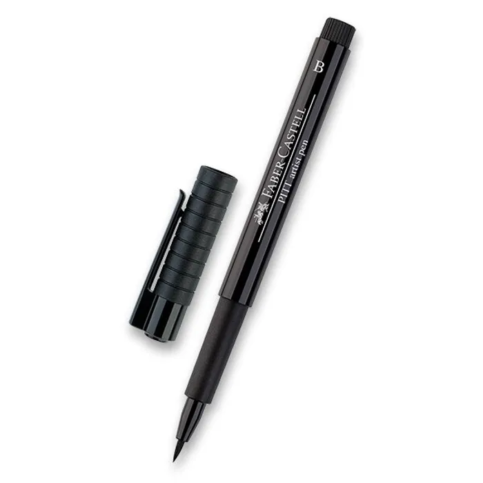 Termék főképe Popisovač Faber-Castell Pitt Artist Pen Brush - černé a šedé odstíny 199