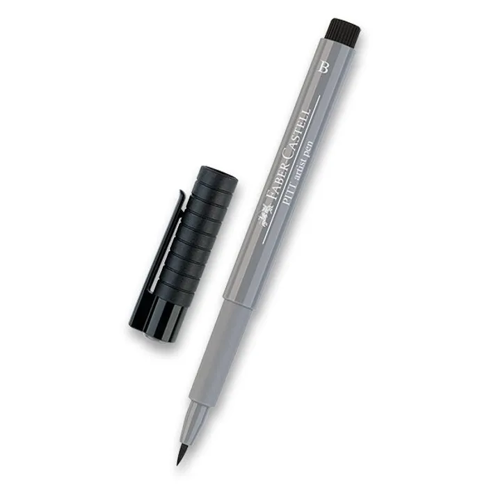 Termék főképe Popisovač Faber-Castell Pitt Artist Pen Brush - černé a šedé odstíny 232