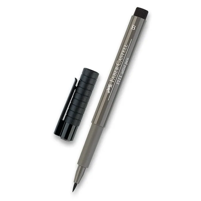 Termék főképe Popisovač Faber-Castell Pitt Artist Pen Brush - černé a šedé odstíny 273