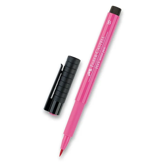 Termék főképe Popisovač Faber-Castell Pitt Artist Pen Brush - červené a růžové odstíny 129