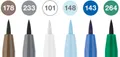 Faber-Castell Pitt Artist Pen Brush Winter 6 marker, pc, árnyalat téli 167176