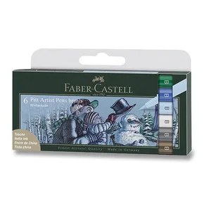 Faber-Castell Pitt Artist Pen Brush Winter 6 marker, pc, árnyalat téli 167176