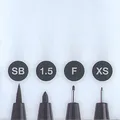 Következő termékkép Marker Faber-Castell Pitt Artist Pen Comic fekete, 4 db