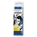 Marker Faber-Castell 167132 Pitt Artist Pen Manga 4 db, fekete