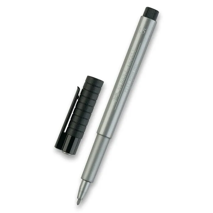 Termék főképe Popisovač Faber-Castell Pitt Artist Pen Metallic stříbrný
