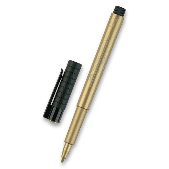 Termék főképe Popisovač Faber-Castell Pitt Artist Pen Metallic zlatý