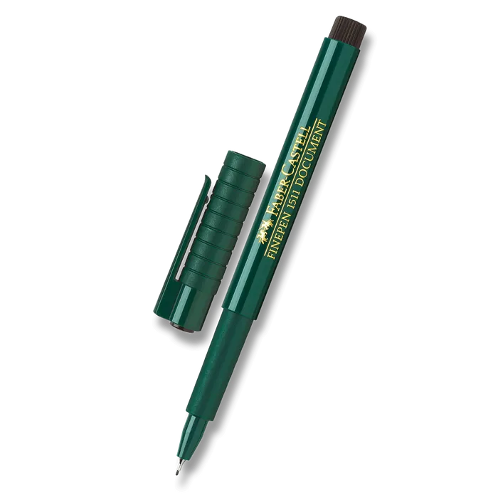 Termék főképe Popisovač Finepen 1511, černá Faber Castell 151199