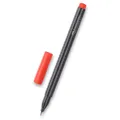 Marker Grip 0,4 mm, piros Faber-Castell 151621