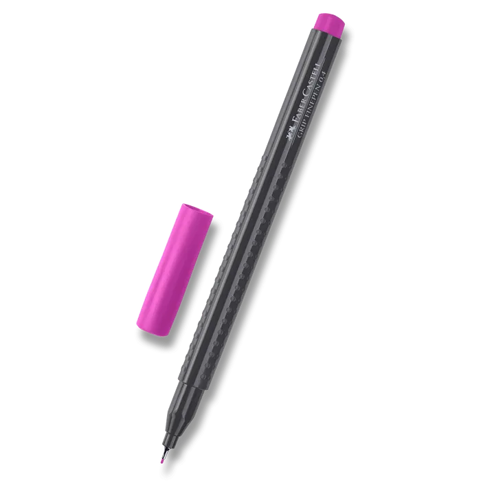 Termék főképe Popisovač Grip 0.4mm, fialová Faber Castell (151634)