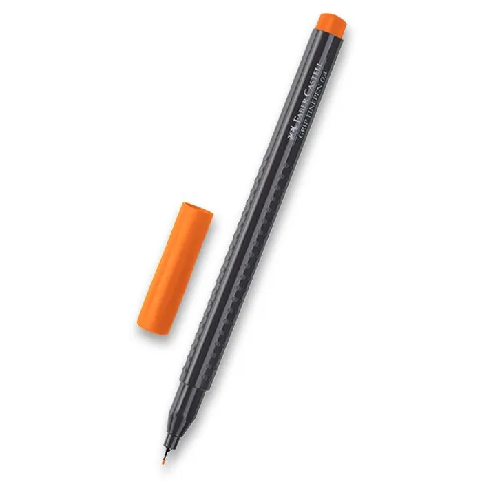 Termék főképe Popisovač Grip 0.4mm, oranžová Faber-Castell 151615