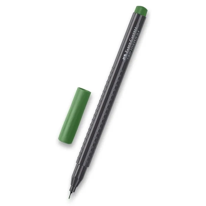 Termék főképe Popisovač Grip 0.4mm, zelená Faber-Castell 151667