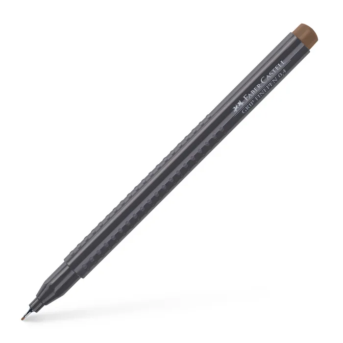 Termék főképe Popisovač Grip 0.4mm, žlutohnědá Faber-Castell 151680