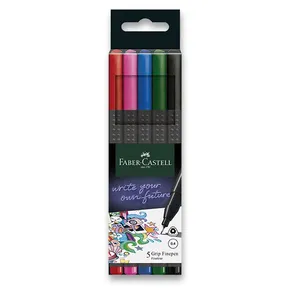 Marker Grip Finepen, 0,4 mm, műanyag tok Faber-Castell 151604