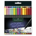 Marker Grip Finepen, 0,4 mm, műanyag tok 30 db Faber-Castell 151630