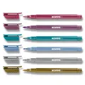 Kores Style Brush Marker Metál, 6 színben