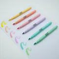 Kores Style Brush Marker Pasztell, 6 színben
