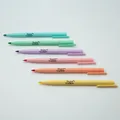 Kores Style Brush Marker Pasztell, 6 színben