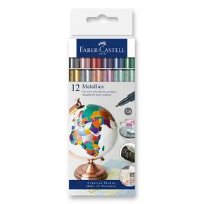 Marker Metallic, papírdoboz 12 db Faber-Castell 160713
