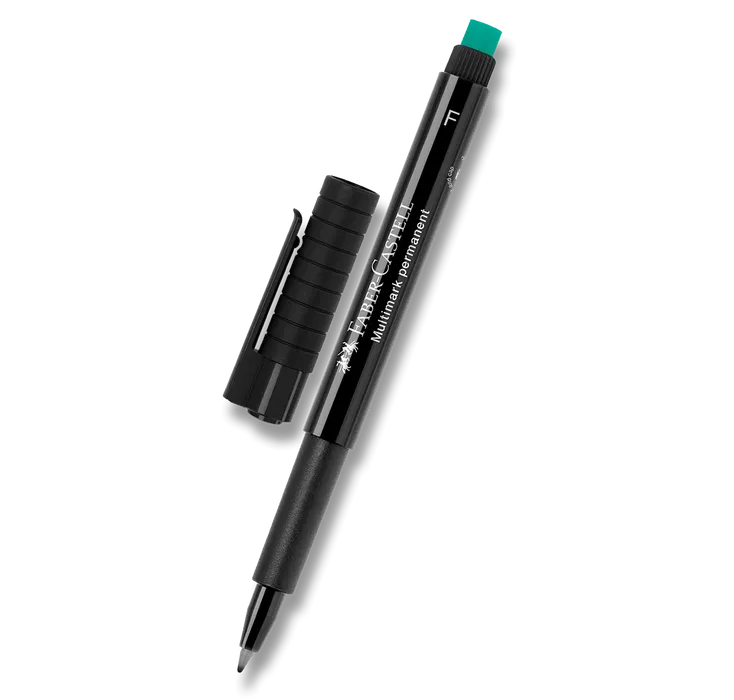 Termék főképe Popisovač Multimark permanent F, černá Faber Castell (151399)