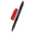 Multimark permanent F, piros Faber Castell (151321)