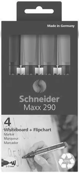 Termék főképe Popisovač na bílou tabuli a flipchart "Maxx 290", 4 barvy, SCHNEIDER