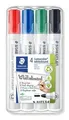 Lumicolor 351 tábla jelölő, 4 szín, kúpos hegy, 2mm, STAEDTLER