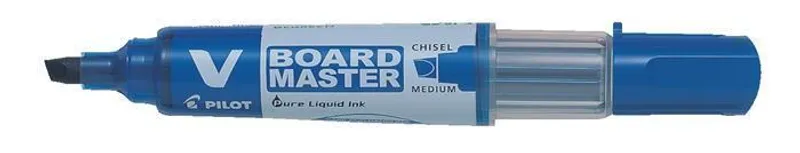 Termék főképe Popisovač na bílou tabuli "V-Board Master", modrá, 2,2 mm, klínový hrot, PILOT