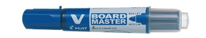 Termék főképe Popisovač na bílou tabuli "V- Board Master", modrá, kuželový hrot, 2,3mm, PILOT