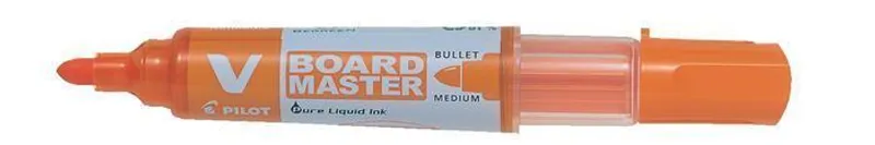 Termék főképe Popisovač na bílou tabuli "V- Board Master", oranžová, kuželový hrot, 2,3 mm, PILOT