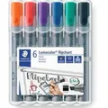 Következő termékkép Flipchart marker Lumocolor 356 B, készlet, 6 szín, ékvég, STAEDTLER