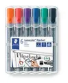 Következő termékkép Flipchart marker Lumocolor 356 B, készlet, 6 szín, ékvég, STAEDTLER