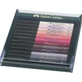 Markerek Faber-Castell 267424 Pitt Artist Pen Ecset 12 db, testszínek