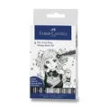 Marker Faber-Castell 167107 Pitt Artist Pen Manga 8 darab, Manga Basic