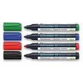 Következő termékkép "Maxx 290" fehértábla és flipchart marker, 4 szín, SCHNEIDER