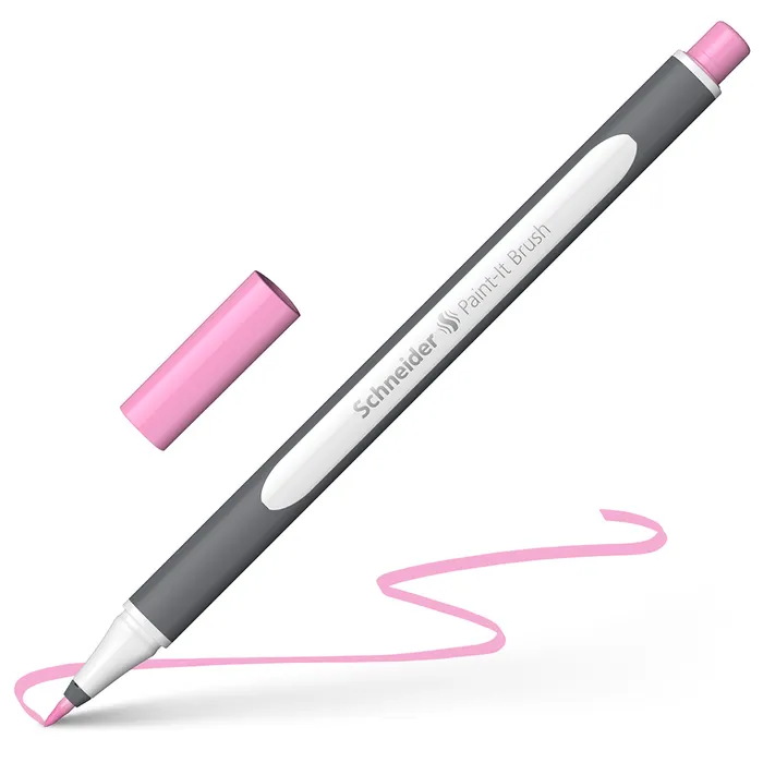 Termék főképe Popisovač Schneider Paint-it 070 Brush pastel. růžová