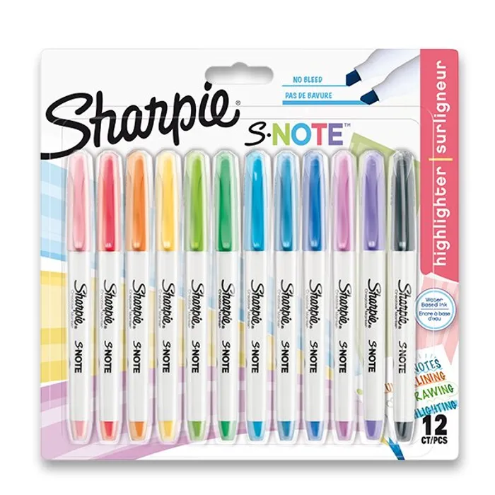 Termék főképe Popisovač Sharpie S-Note 12 barev