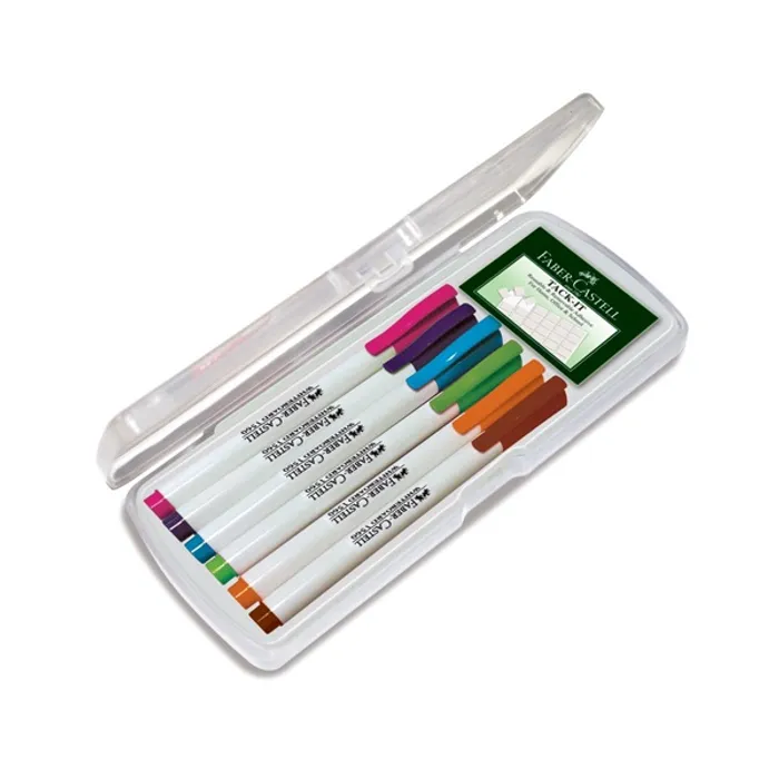 Termék főképe Popisovač Whiteboard Marker Slim plast.box 6ks, pastelové barvy Faber Castell 156070